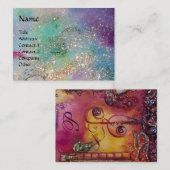 影、ヘビ失ったと魔法の植物の庭 名刺 (正面/裏面)