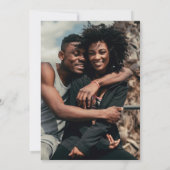 影 – 写真結婚の色 招待状 (裏面)