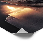 「影」黒猫ポスター ポスター (角)