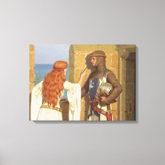 影c.1909年エドモンド・レイトン キャンバスプリント (正面)