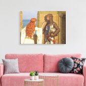 影c.1909年エドモンド・レイトン キャンバスプリント (インサイチュ (リビング))