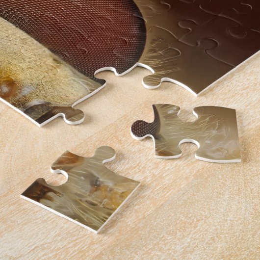 彷徨いのはえのヘッドおよび混合目 ジグソーパズル (側面)