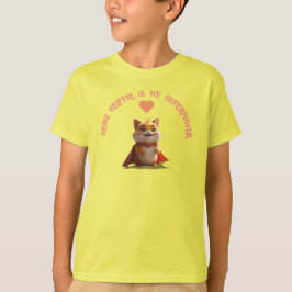 「役に立つことは私の超力」という言葉 Tシャツ