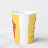 役に立つリスの泡 紙コップ (左)