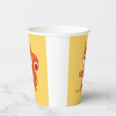 役に立つリスの泡 紙コップ (右)