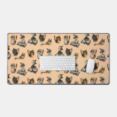 役に立つ勉強 デスクマット (キーボード&マウス)