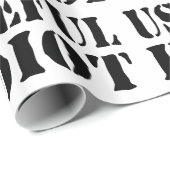 役に立つ馬鹿 ラッピングペーパー (ロールコーナー)