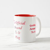 役人それにマグ ツートーンマグカップ (正面右)