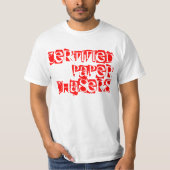 役人によって証明されるペーパーチェーサーのティー Tシャツ (正面)