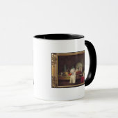 役人の昼食の混乱か残物 マグカップ (正面右)