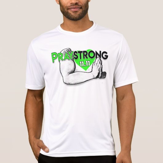 役人の2017年のPraystrongのTシャツ Tシャツ (正面)