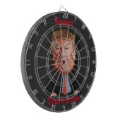 役人はtrumpismのダート盤に抵抗します ダーツボード (正面左)