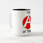 役人事のマグのA ツートーンマグカップ (正面左)