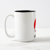 役人事のマグのA ツートーンマグカップ (左)