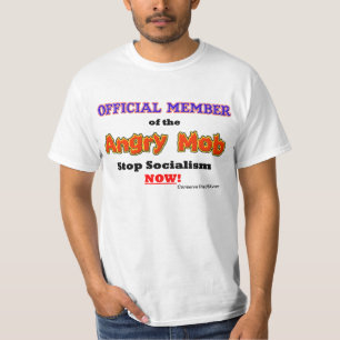 "役人怒っている暴徒メンバー" Tシャツ