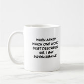 役人私Randomalitiesのマグ コーヒーマグカップ (左)