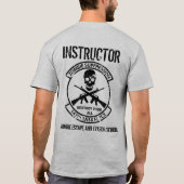 役人147th TFのゾンビE&Eのワイシャツ Tシャツ (裏面)