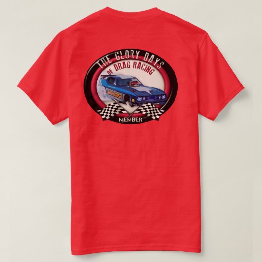 役人2016戦争馬のグループのワイシャツ Tシャツ (デザイン裏面)