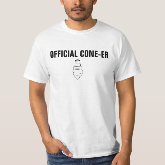 役人CONE-ER Tシャツ (正面)