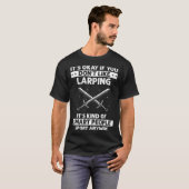役割とラーパー遊のためのラーピング引用文 Tシャツ (正面フル)