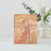 役割におけるマドレーヌ・ベジャルトのポートレート ポストカード (スタンド正面)