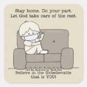 役割を果たす スクエアシール (正面)