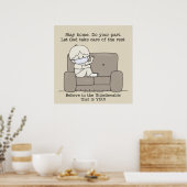 役割を果たす ポスター (キッチン)