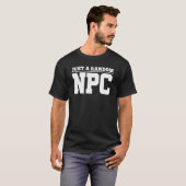 役割遊はランダムNPC Tシャツ (正面フル)