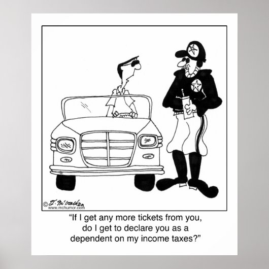 役員が扶養家族として宣言: ポスター (正面)