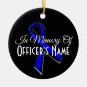 役員のオーナメントを思い出落ちたして セラミックオーナメント (正面)