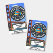 役員バッジ バッジ (Front & Back)