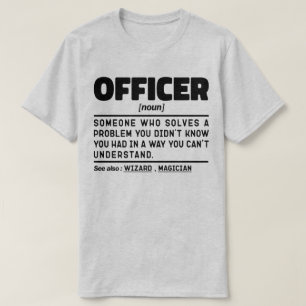 役員名詞定義法執行クール Tシャツ
