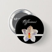 役員結婚のIDバッジ 缶バッジ (正面&裏面)