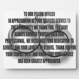 役員退職記念碑 フォトプラーク