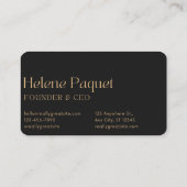 役員 名刺 (裏面)