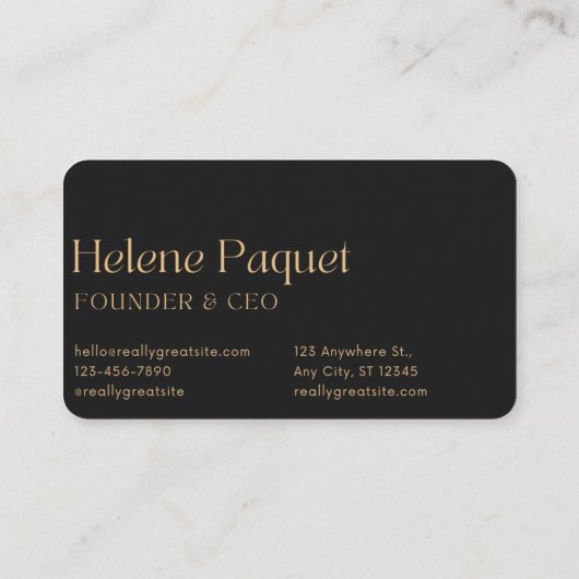 役員 名刺 (裏面)