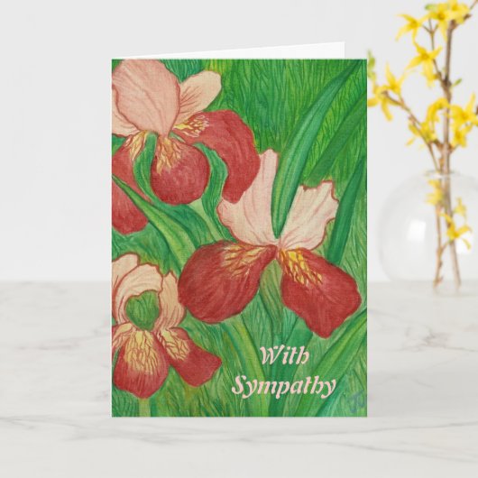 役立つ共感書 カード (黄色い花)