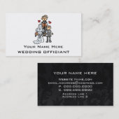 役結婚人名刺 名刺 (正面/裏面)