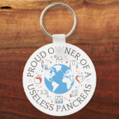 役誇りを持ったに立たない膵臓の所有者 キーホルダー (正面)