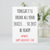 彼いけなと彼女のためのバレンタインのデイカード サンキューカード (スタンド正面)