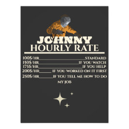 彼おもしろいのためのウェルダー時給名前をカスタムするギフト フォトプリント           