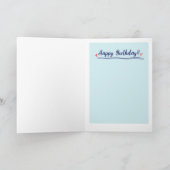 彼おもしろいのための誕生日カード:父、グランパ、息子 カード (内部)