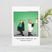 彼おもしろいのバースデーパーティ招待状 招待状 (スタンド正面)