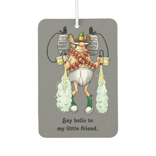 彼おもしろいの為の空気清浄剤 カーエアーフレッシュナー (正面)