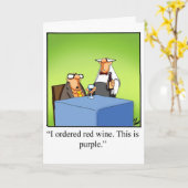 彼おもしろいの誕生日 カード (黄色い花)