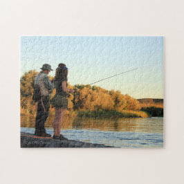 彼および彼女魚釣り ジグソーパズル