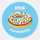 彼お気に入りのの ラウンドシール (正面)