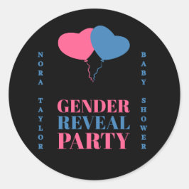 「彼か彼女か？ベビーは何だ？」 ラウンドシール