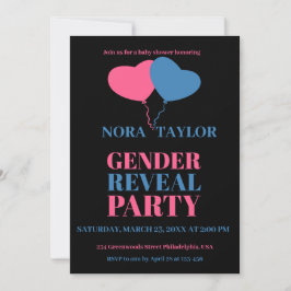 「彼か彼女か？ベビーは何だ？」 招待状