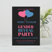 「彼か彼女か?ベビーは何だ?」 招待状 (スタンド正面)